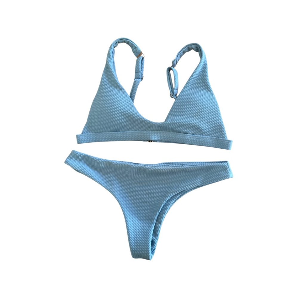 Zaful Bikini Set in Baby Blue size S